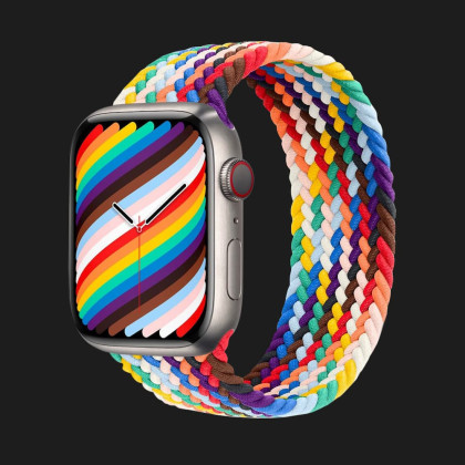 Apple Watch Series 7 41mm Edition Titanium Case with Braided Solo Loop (Pride Edition)